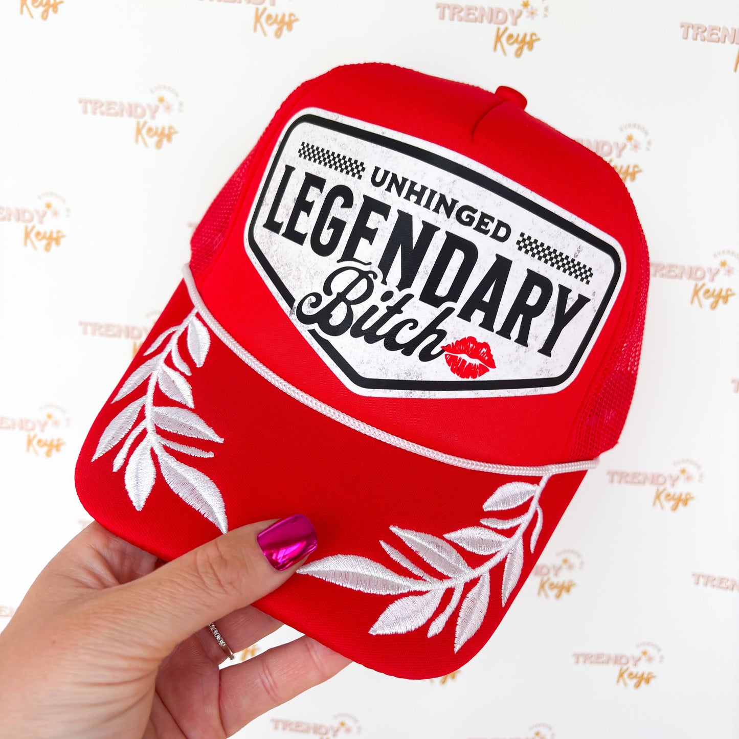 Unhinged Legendary B***h Trucker Hat