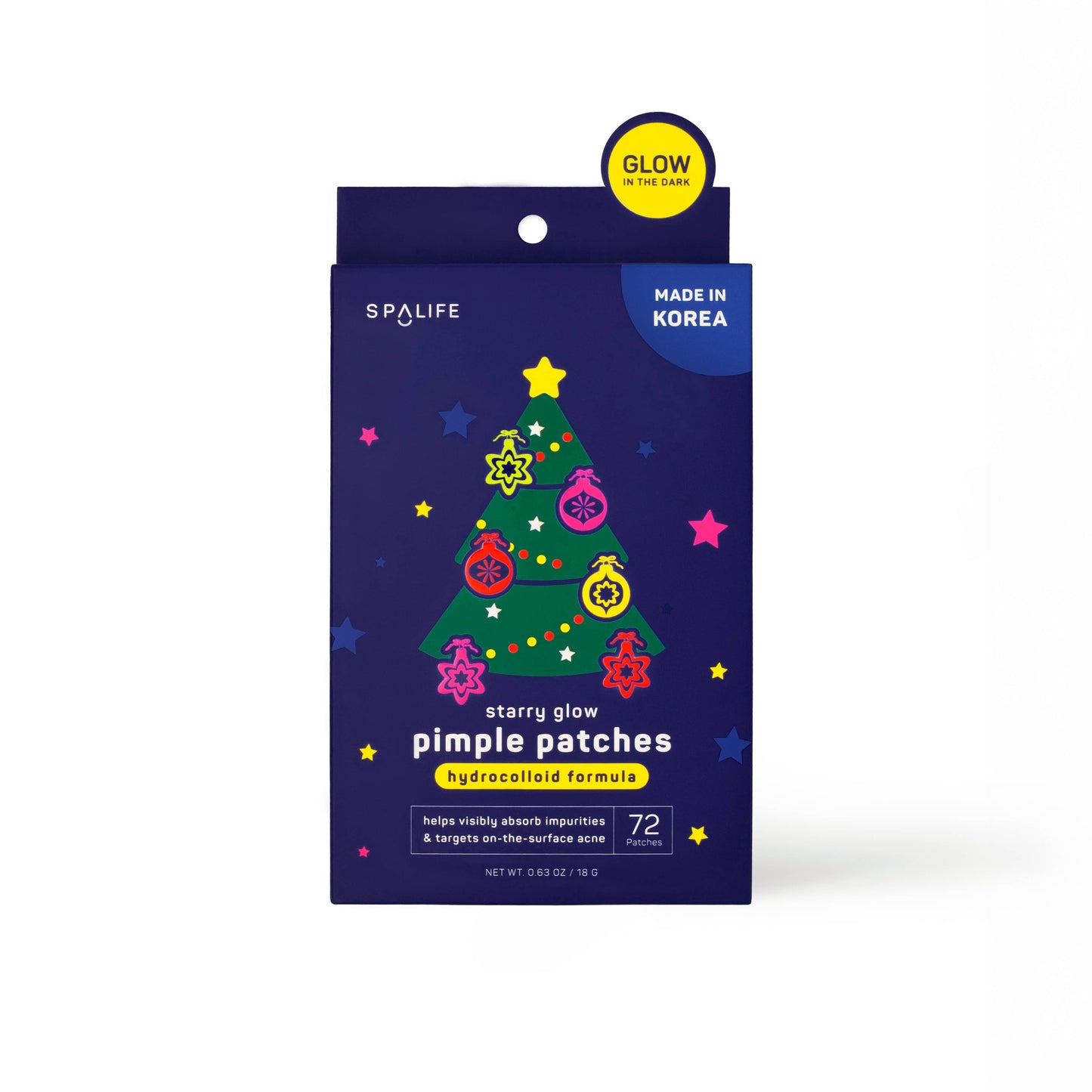 Christmas Holiday Starry Glow in the Dark Pimple Patches