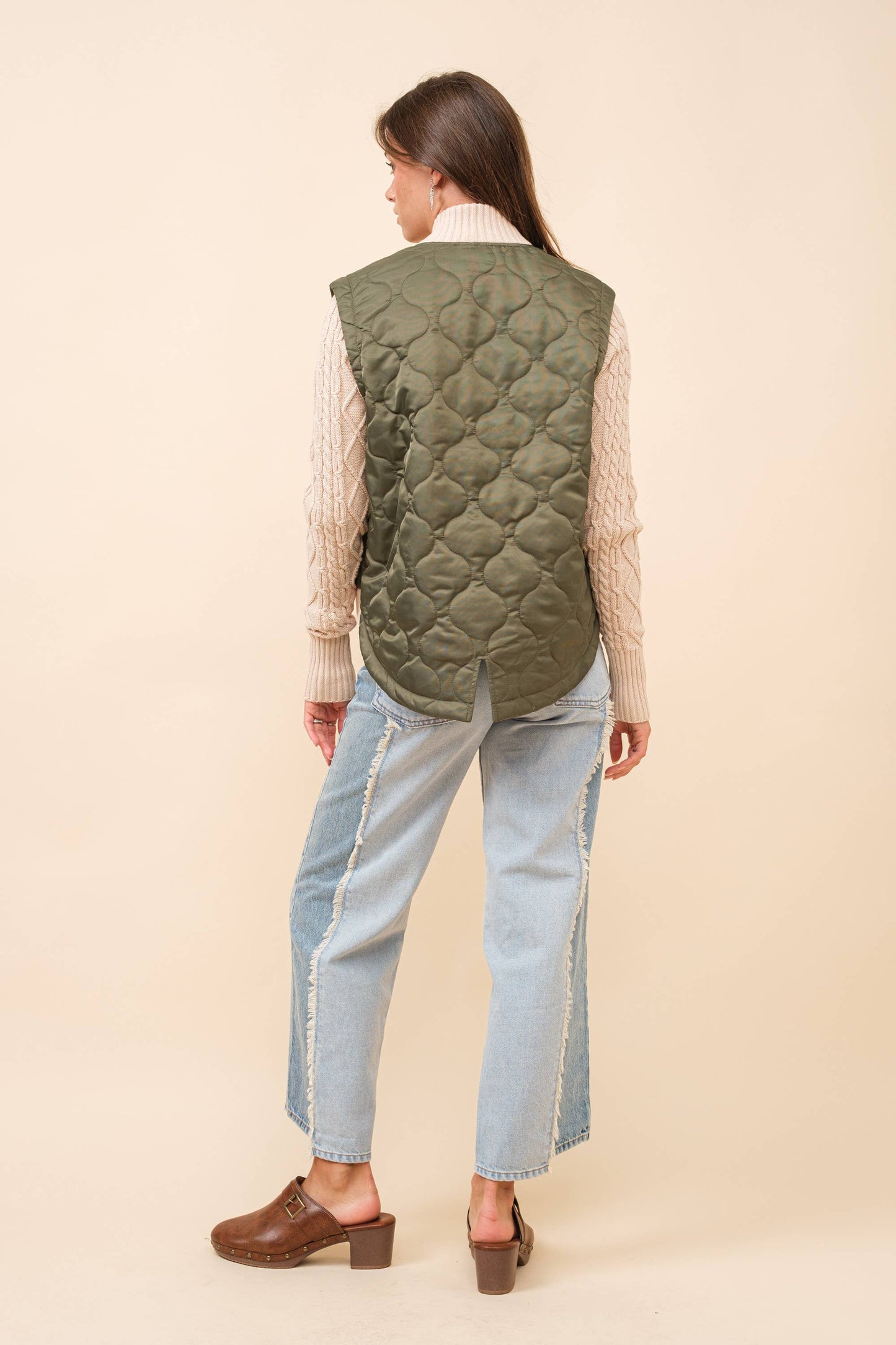 63004P - Crop Baggy Wide Leg Dad Jeans: LIGHT WASH