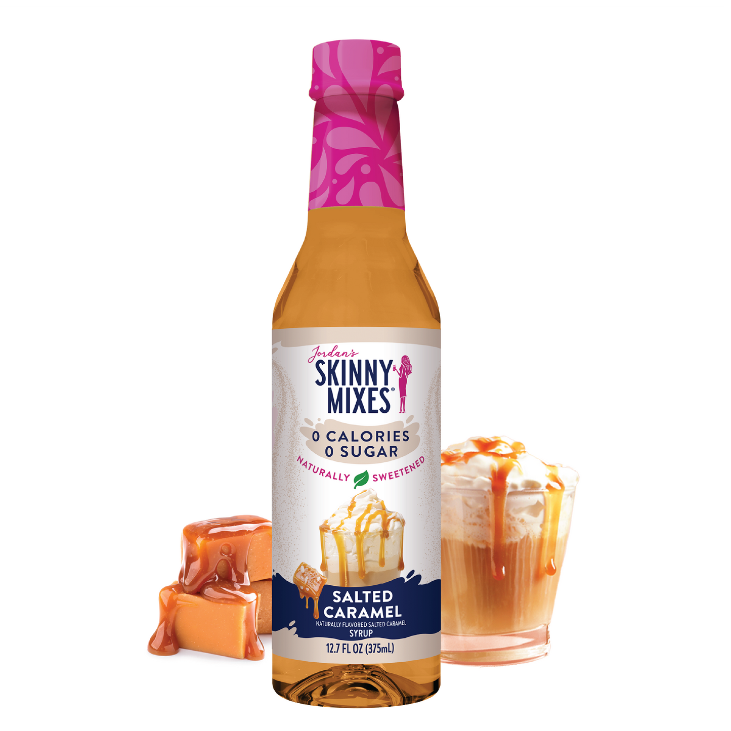 SUGAR FREE Naturally Sweetened Salted Caramel Syrup