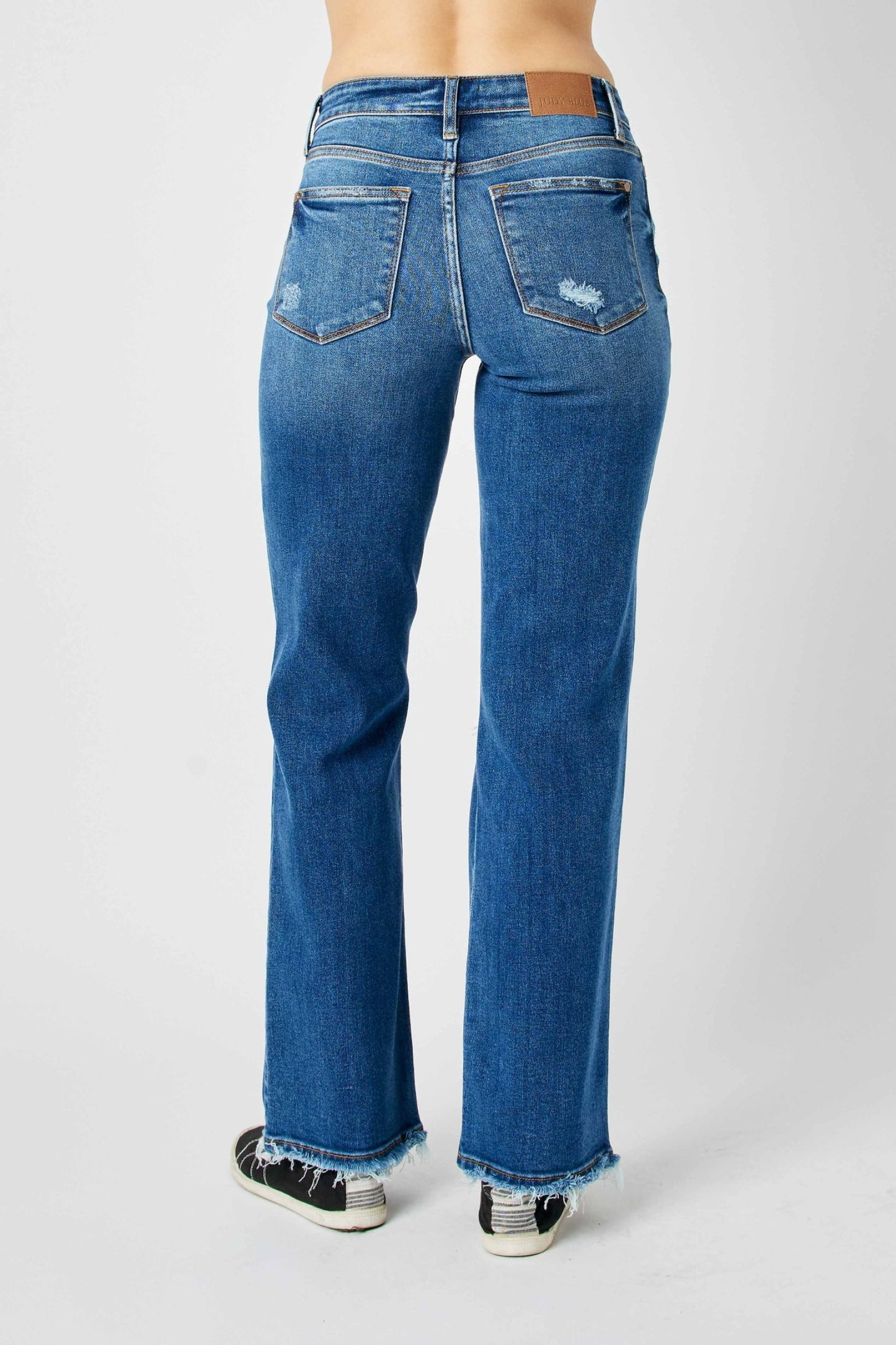 JUDY BLUE MIDRISE DAD JEAN