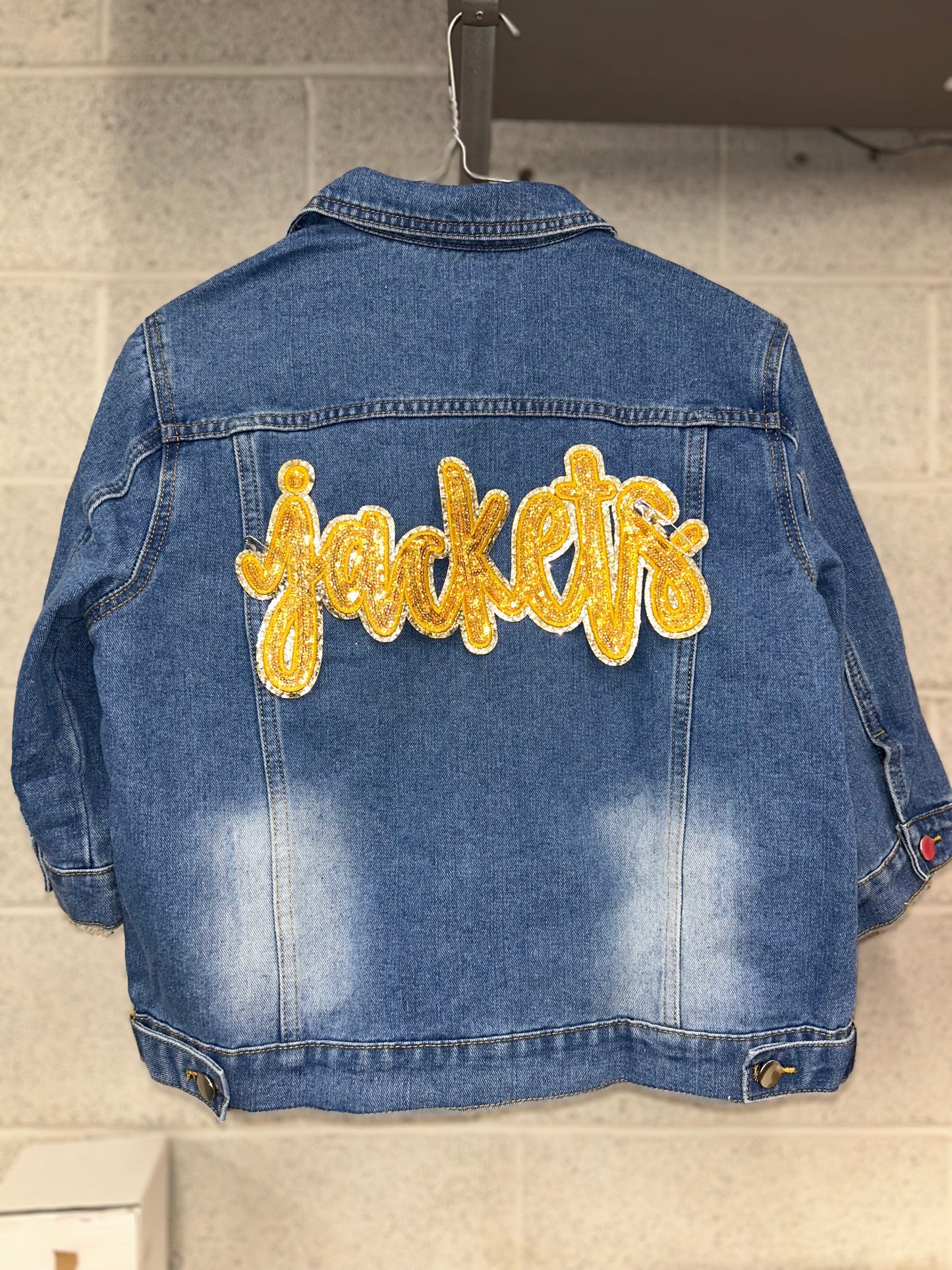 DENIM 3/4 SLEEVE JACKET