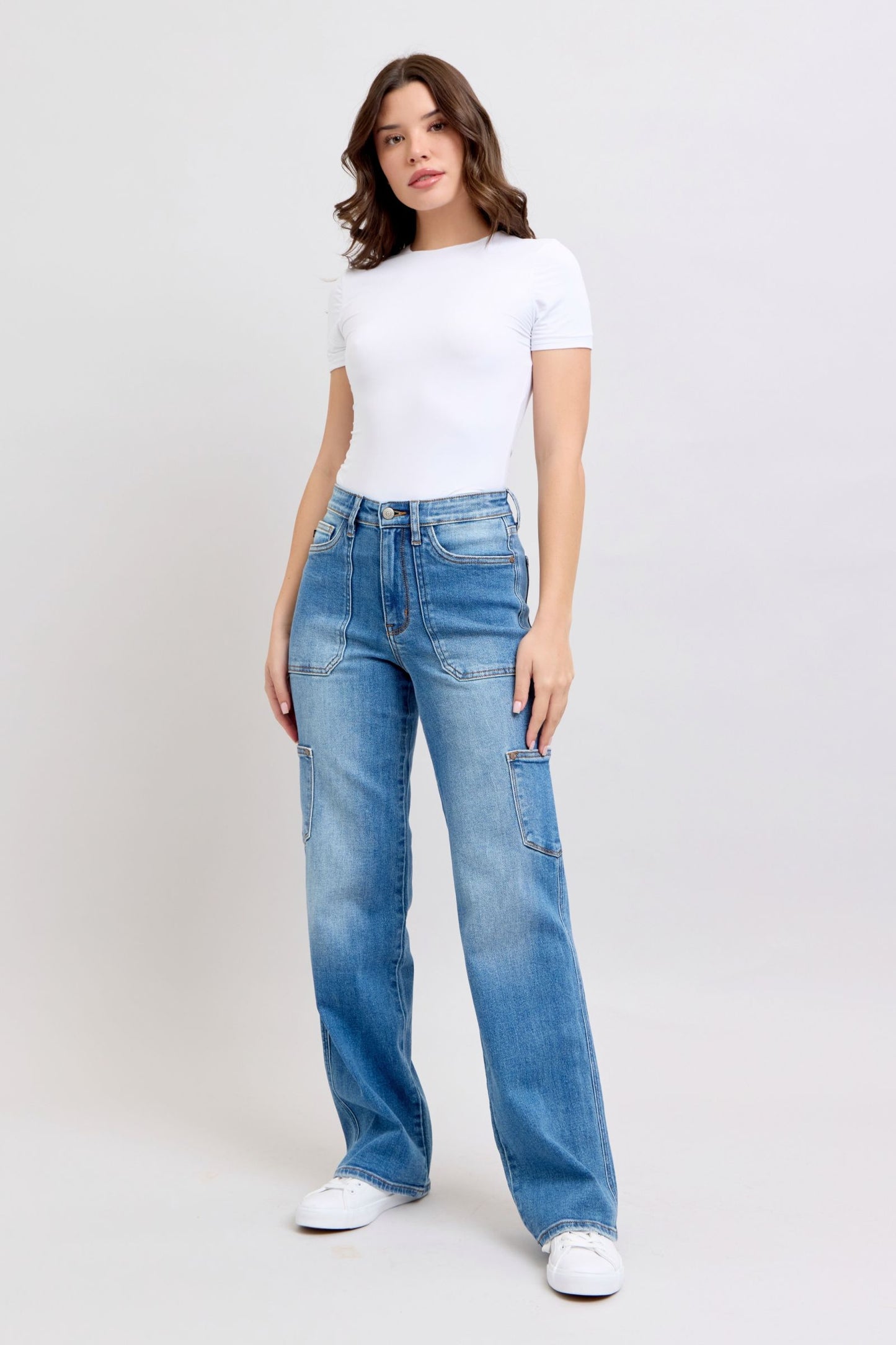JUDY BLUE HIGH WAIST 90'S STRAIGHT LEG