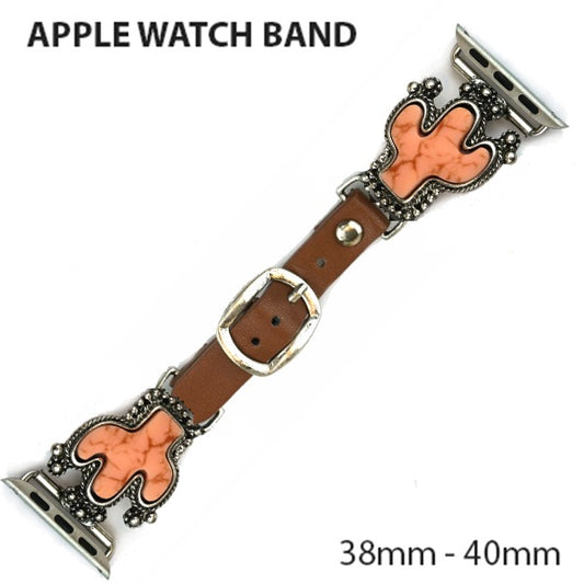 WESTERN CACTUS WATCH BAND 38-40