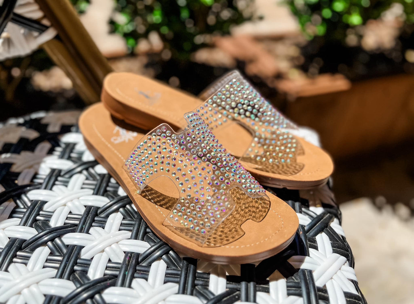 Corkys Bogalusa Clear Sandal