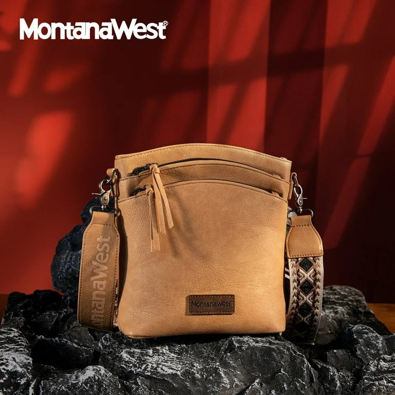 Montana West Crossbody Purse Adjustable Guitar Strap