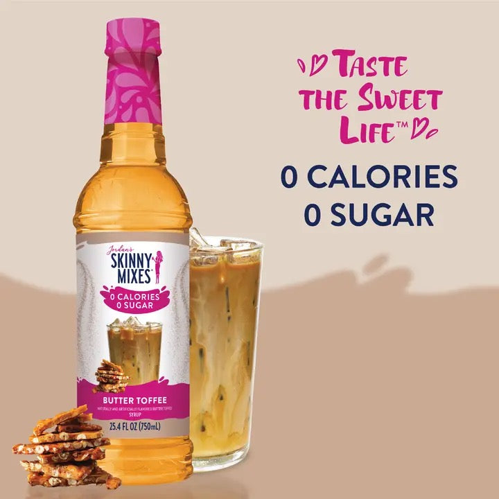 SUGAR FREE BUTTER TOFFEE SYRUP