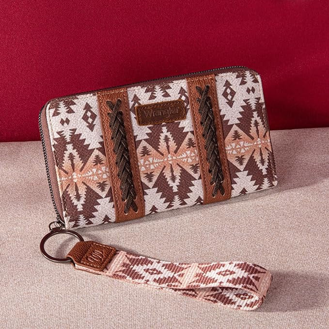 Wrangler Southwestern Art Print Wallet