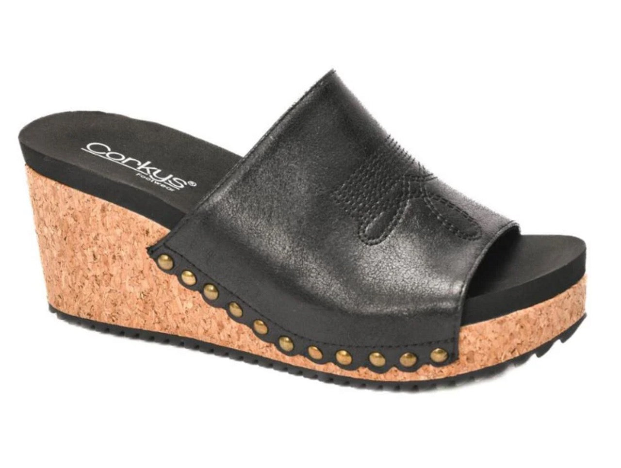 Corkys Footwear Ladies' Saddle Up Wedge Sandals