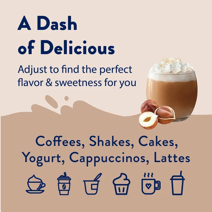 SUGAR FREE HAZELNUT SYRUP