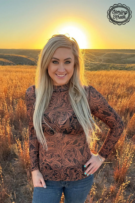 COUNTRY ROAD LEATHER TOP