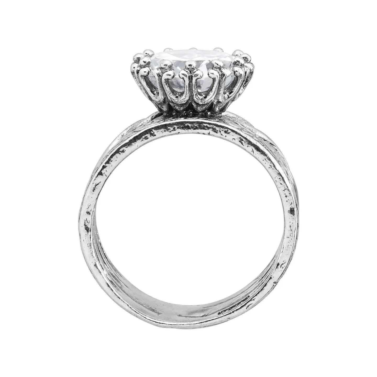 Silpada 'BRISTOL' Ring, Cubic Zirconia & Sterling Silver
