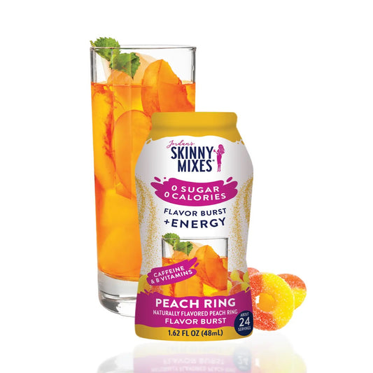 SUGAR FREE Flavor Burst -Peach Ring + Energy