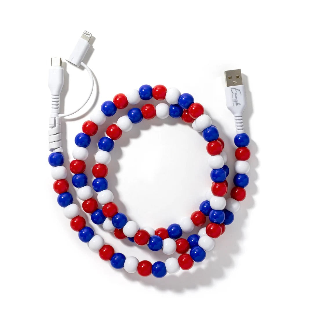BEADED PHONE CHARGER