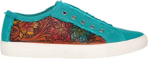 MONTANA WEST FLORAL CANVAS SNEAKER
