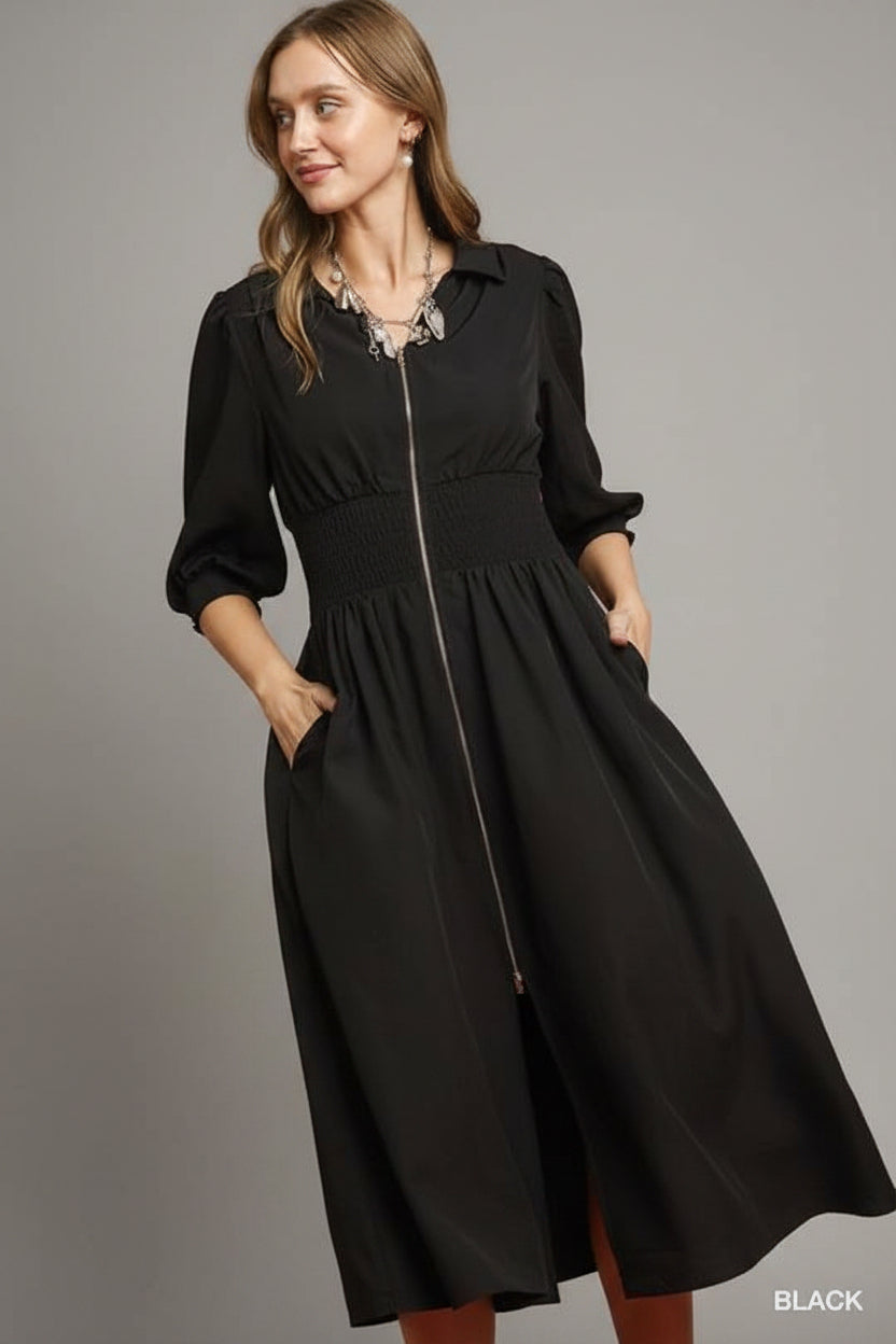BLACK UMGEE DRESS