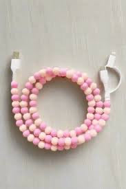 BEADED PHONE CHARGER