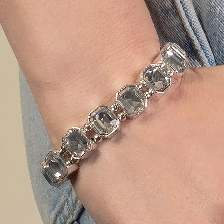 Crystal Bracelet - Clear