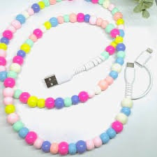 BEADED PHONE CHARGER