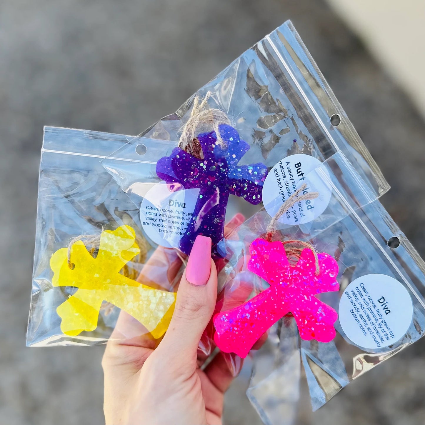 Easter Mini Cross Freshie