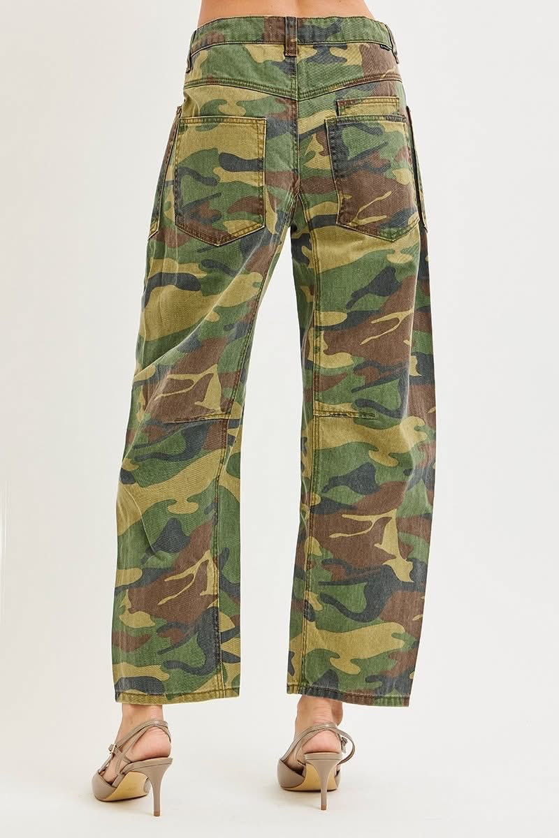 RISEN CAMO RELAXED BARREL