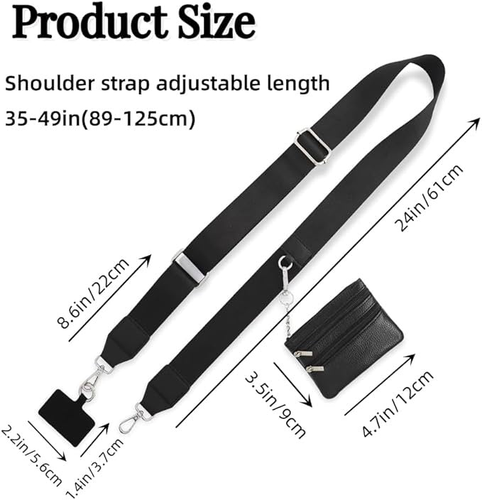 CLIP & GO STRAP W/ZIPPERED POUCH
