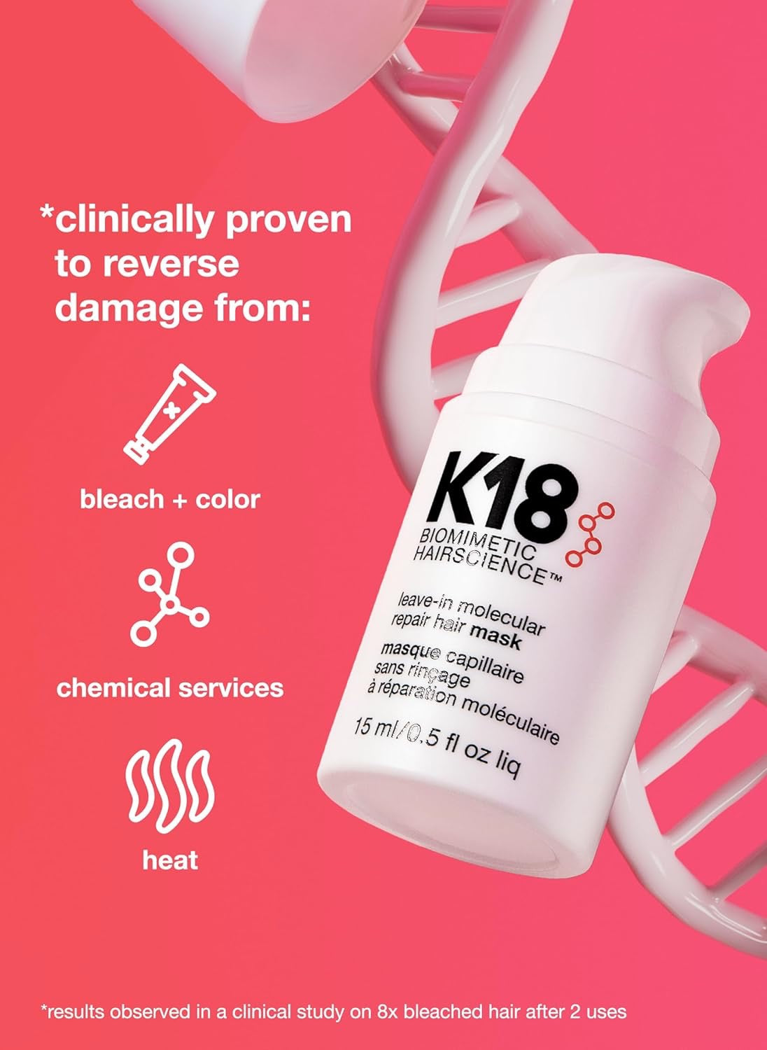 K18 Leave-In Molecular Repair Hair Mask
