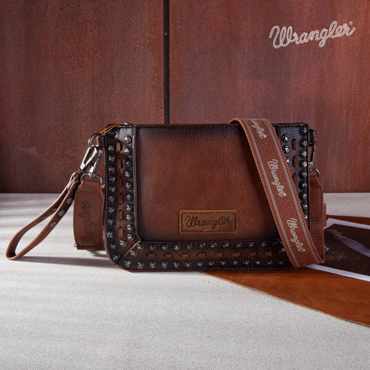 WRANGLER RIVETS STUDDED CROSSBODY BAG