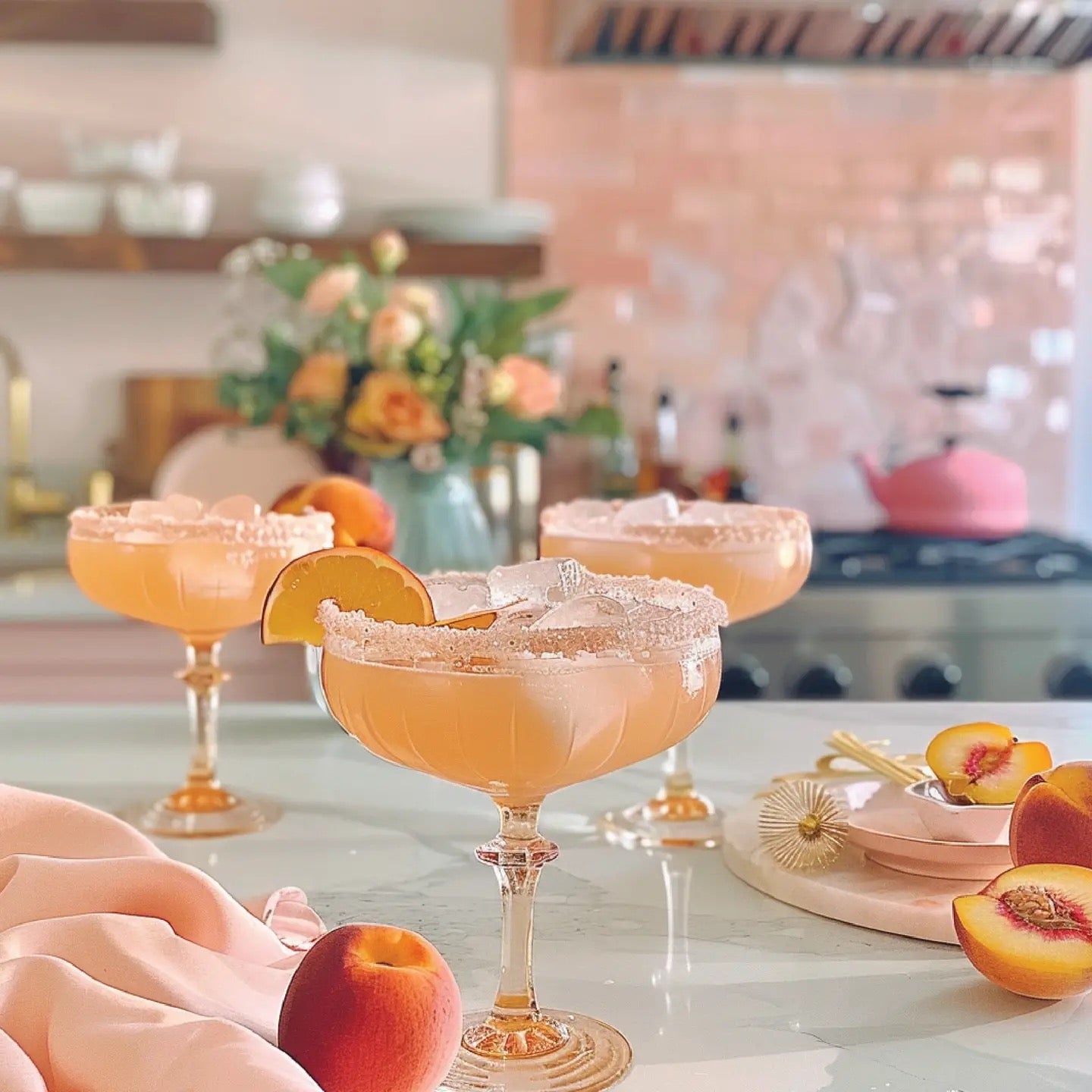SUGAR FREE Natural Peach Margarita - Mixer