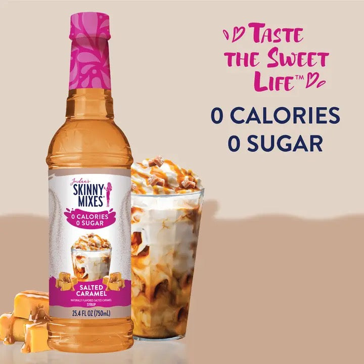 SUGAR FREE SALTED CARAMEL SKINNY SYRUP