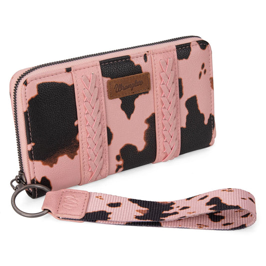 Wrangler Cow Print Wallet