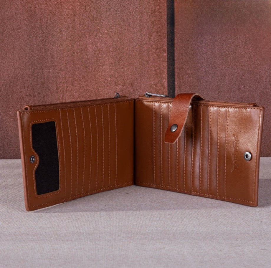 Trinity Ranch Floral Tooled Bi-Fold Wallet/Card Organizer
