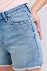 JUDY BLUE HIGH WAIST WESTERN EMBROIDERED CUTOFF SHORTS