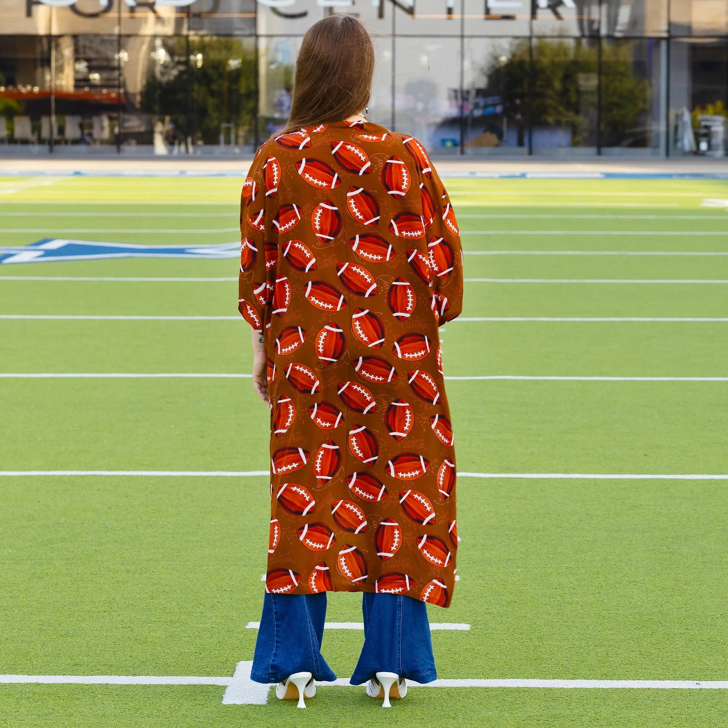 Game Day Duster - Brown