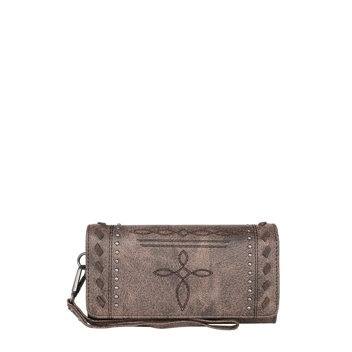Montana West Whipstitch Collection Wallet