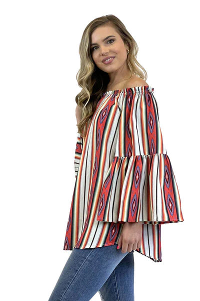 Aztec Serape Top