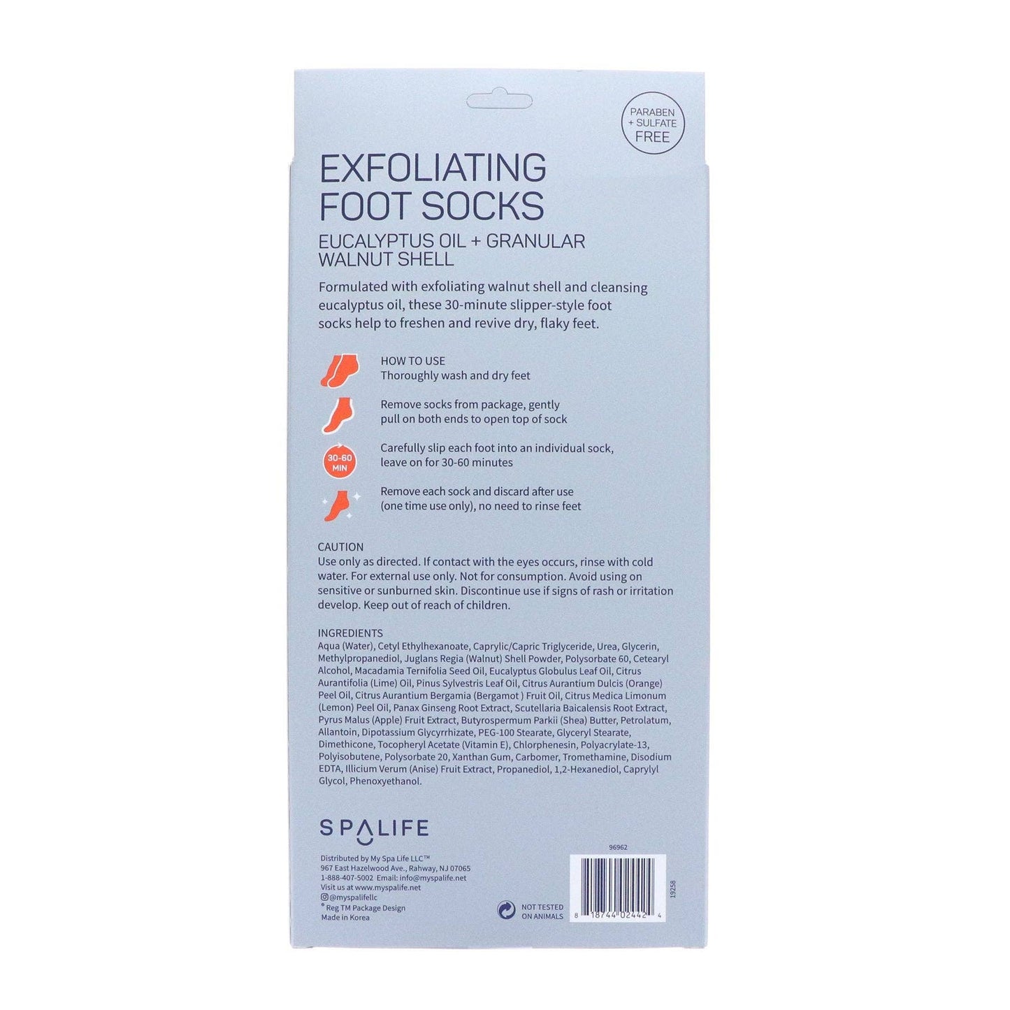 Exfoliating & Smoothing Foot Socks - 1 Pair: Exfoliating Foot Mask