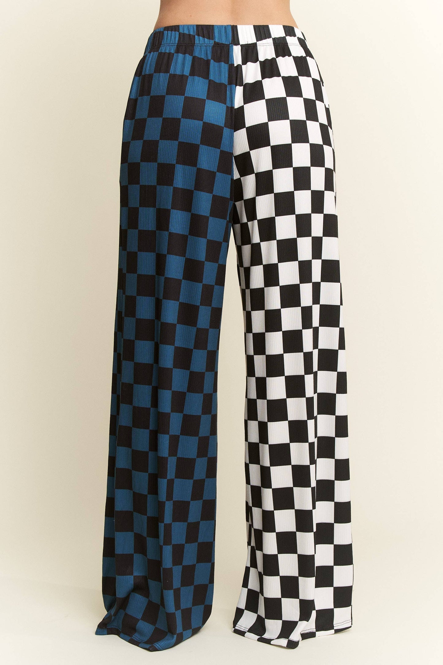 SPLIT DECISION CHECKERED PANTS: Brown/Black
