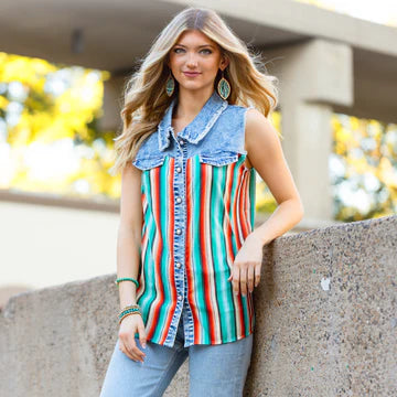 Serape Print Tank