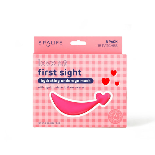 Love at First Sight Hydrating Hydrogel Eye Patches 8 Pack