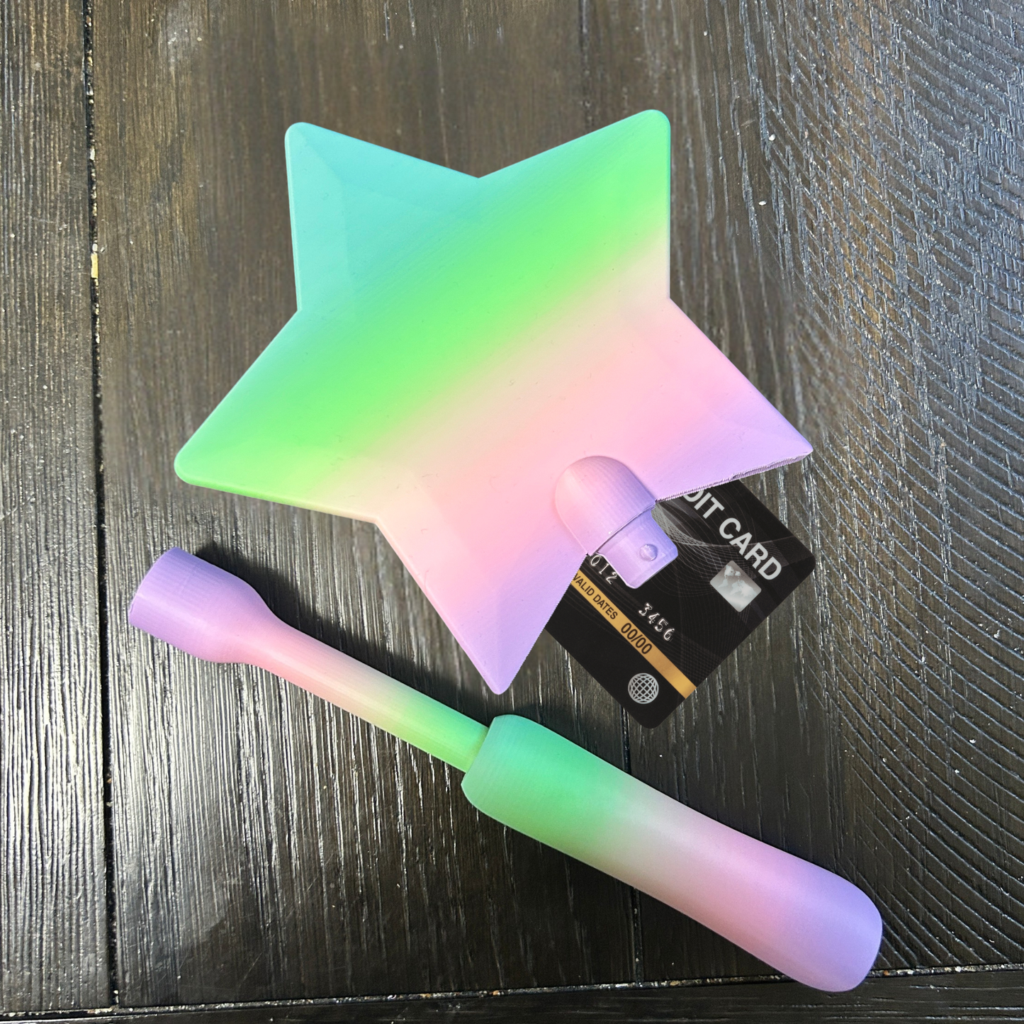 Tap to Pay Magic Star Wand - 3D Printed Credit Card Holder