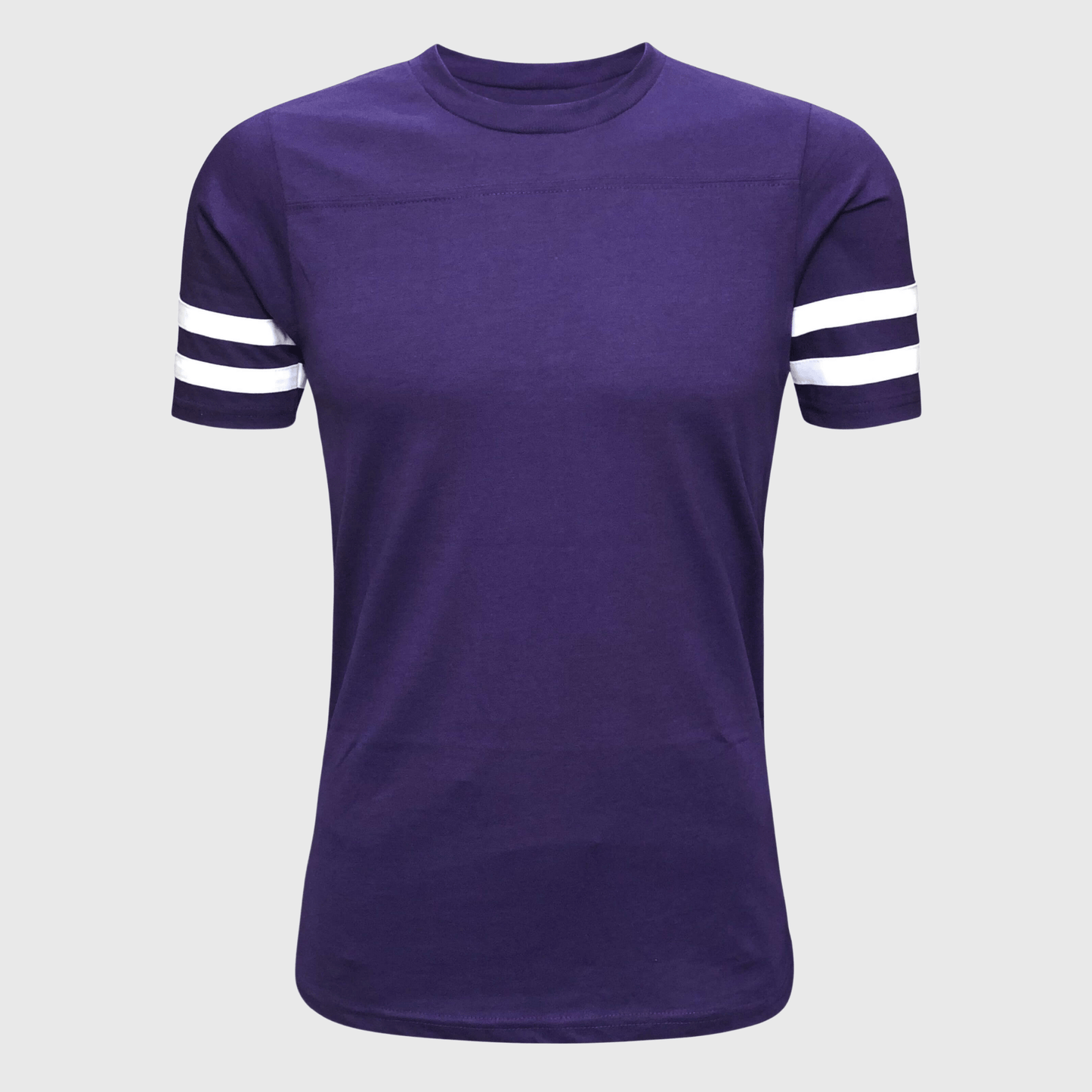 Adult 2 Stripe Jersey T-Shirt: Black/Gold / 3X-Large