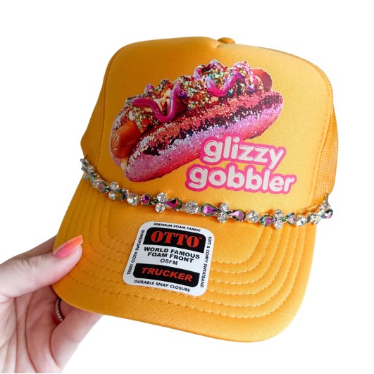 Glizzy Gobbler Trucker Hat : No Chain
