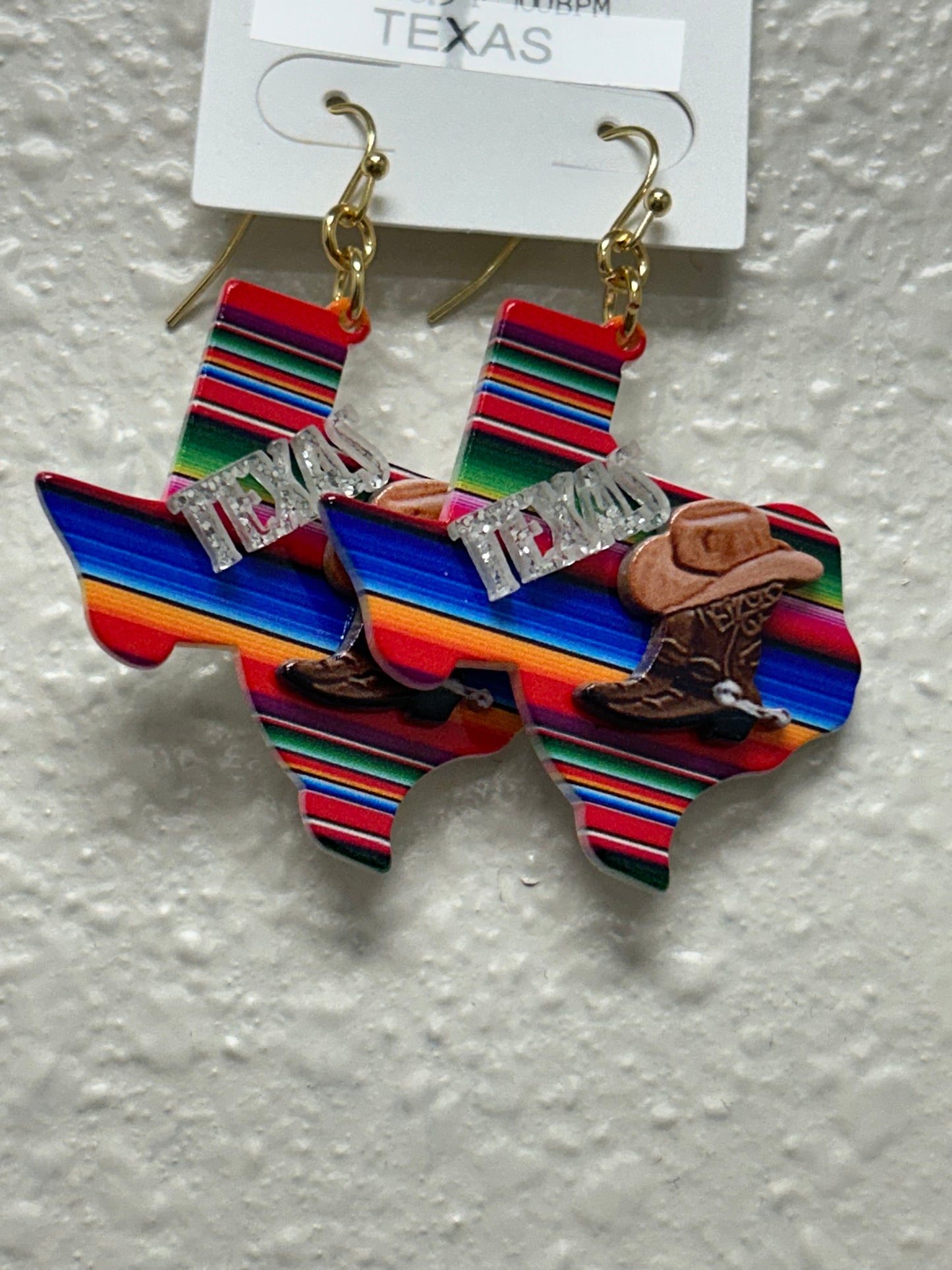 SERAPE TEXAS EARRINGS
