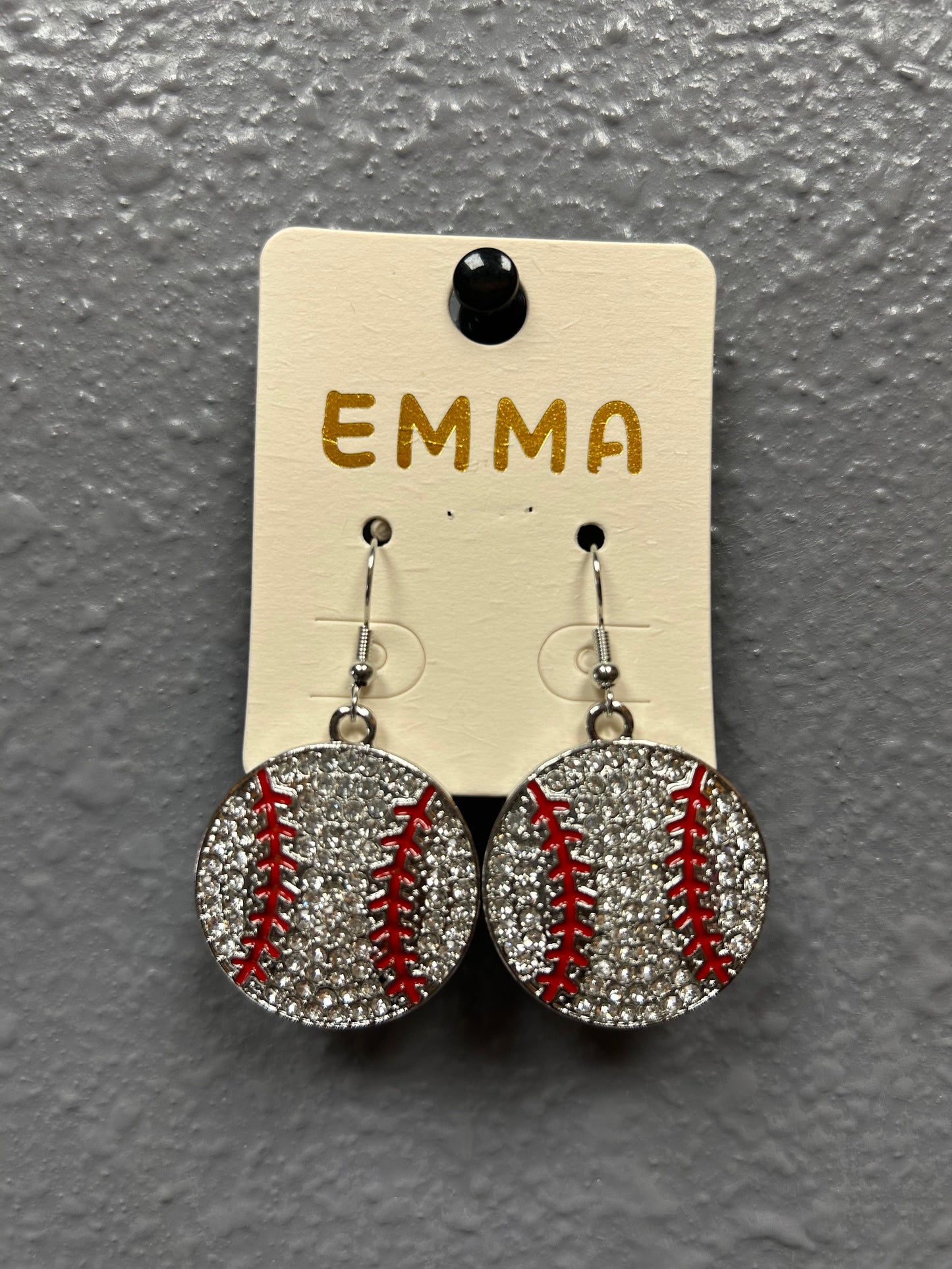 Baseball Earrings
