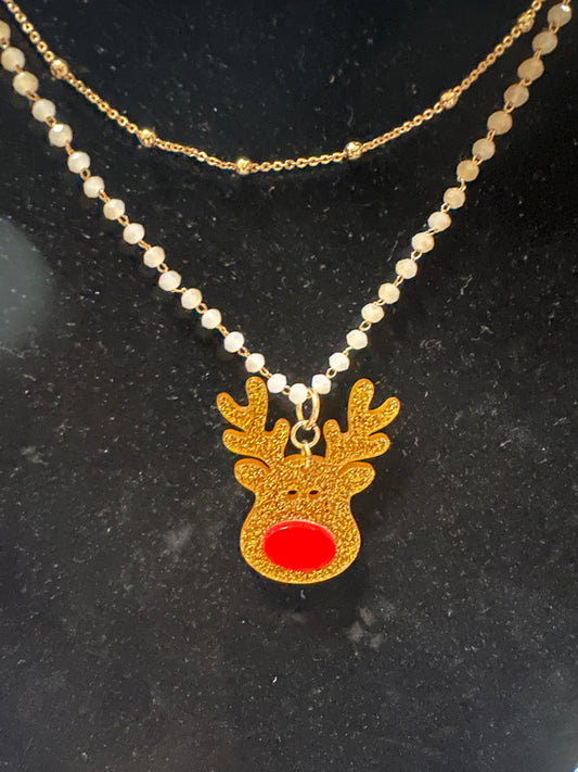 REINDEER NECKLACE
