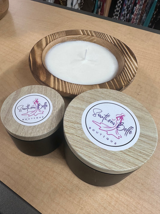HAND-POURED SOY CANDLES