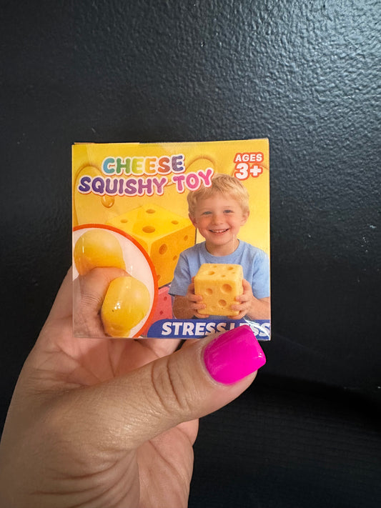 CHEESE CUBE SQUISHY