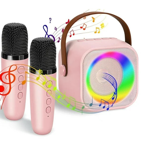 MINI WIRELESS SPEAKER AND MICROPHONE SET