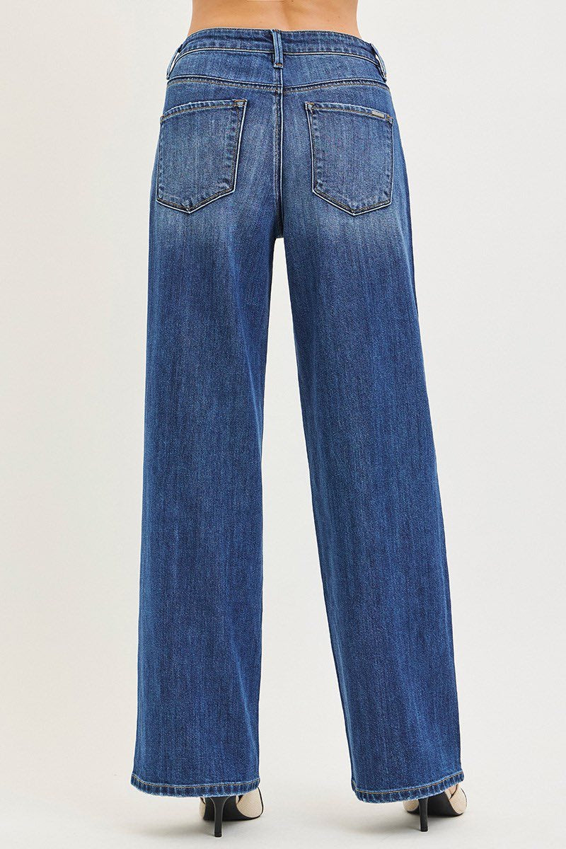 DARK SLOUCHY BAGGY JEANS PG21615